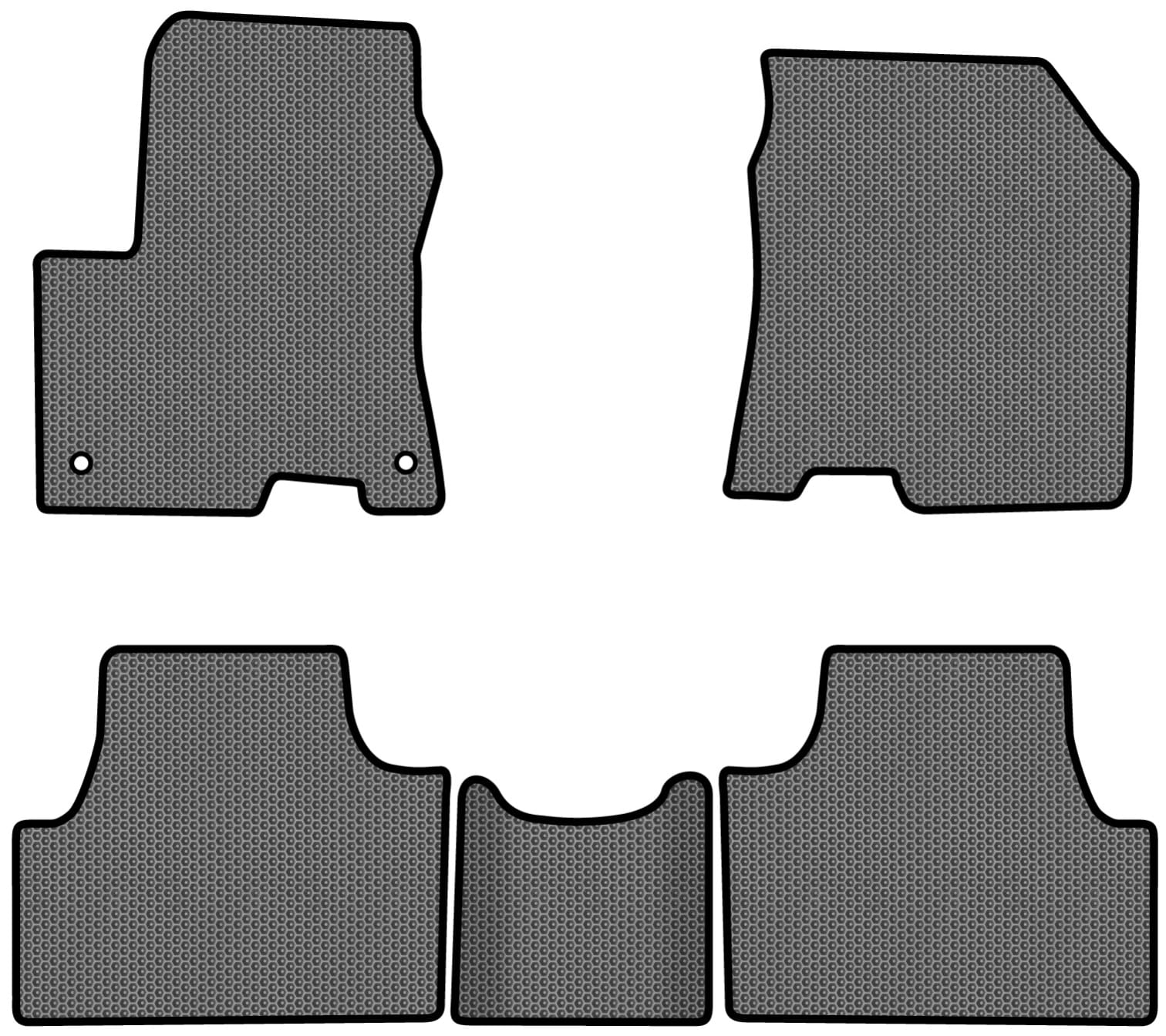EVA килимки в салон авто EVAtech для Kona Electric Hyundai 2017-2023 1 покоління SUV EU HY1505CG5KH2SGB