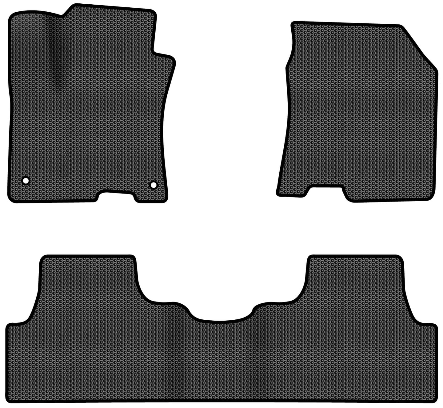 EVA коврики в салон авто EVAtech для Kona Electric Hyundai 2017-2023 1 поколение SUV EU HY1505ZE3KH2SBB