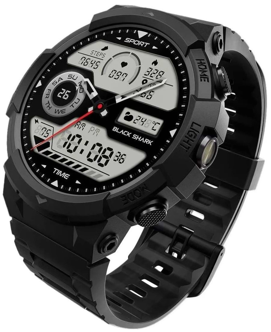 Смарт-часы Black Shark GS3 Sport BS-W2402 Mist Black - Фото 1