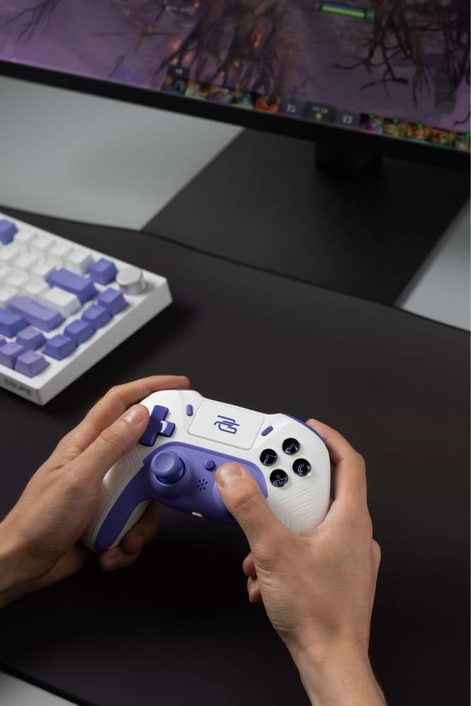 Фото - Геймпад Proove Gaming Skadi White/Purple (WGSK00022016)