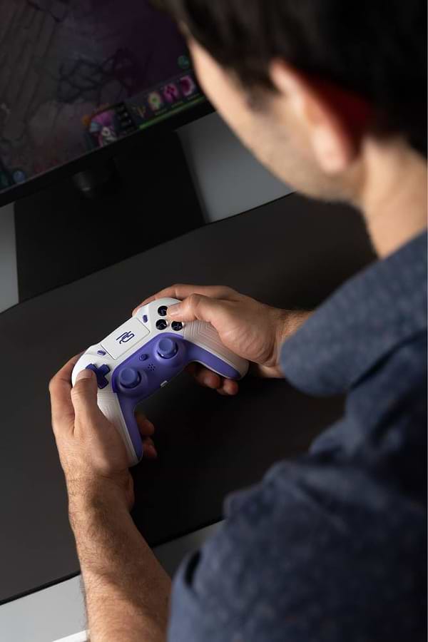 Фото - Геймпад Proove Gaming Skadi White/Purple (WGSK00022016)