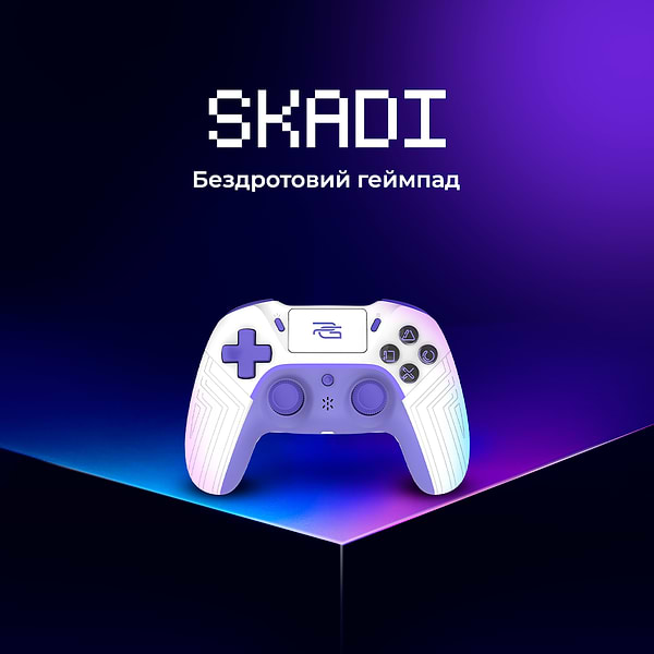 Фото - Геймпад Proove Gaming Skadi White/Purple (WGSK00022016)