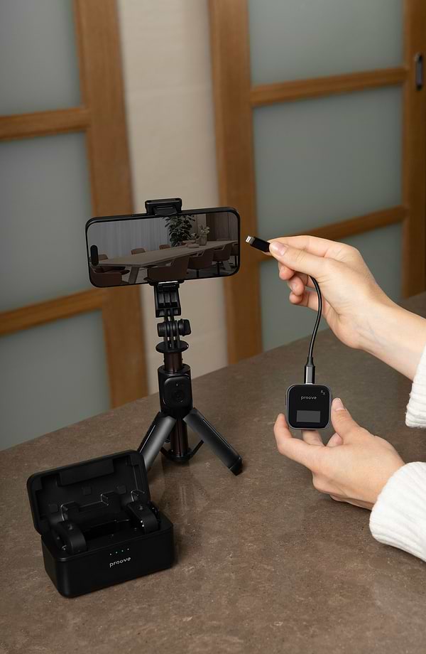 Фото - Мікрофон для смартфона Proove Studio Black (PSWM15000201)
