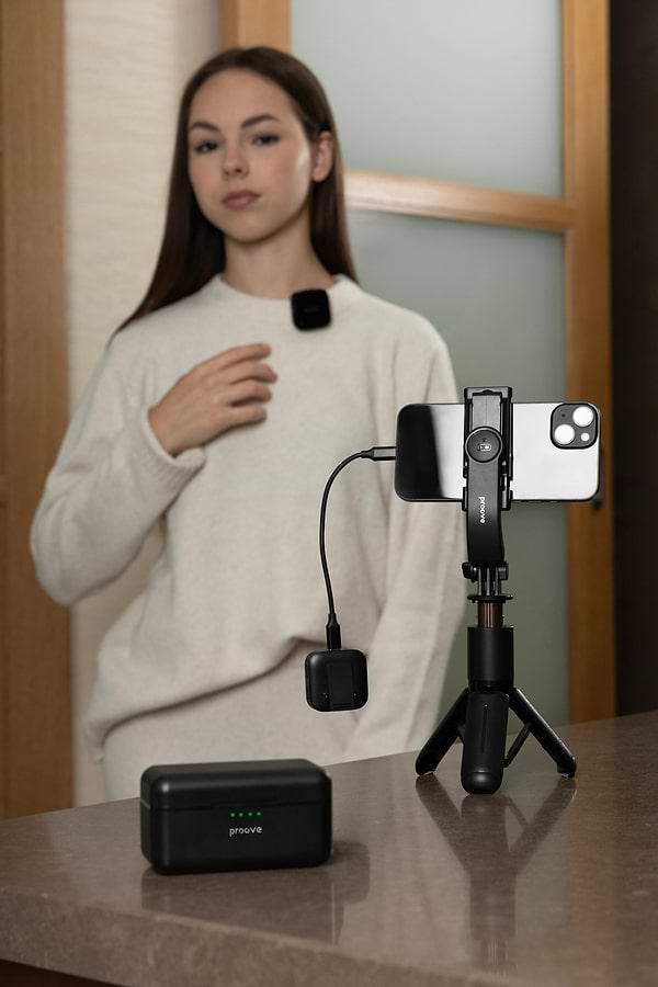 Фото - Мікрофон для смартфона Proove Studio Black (PSWM15000201)