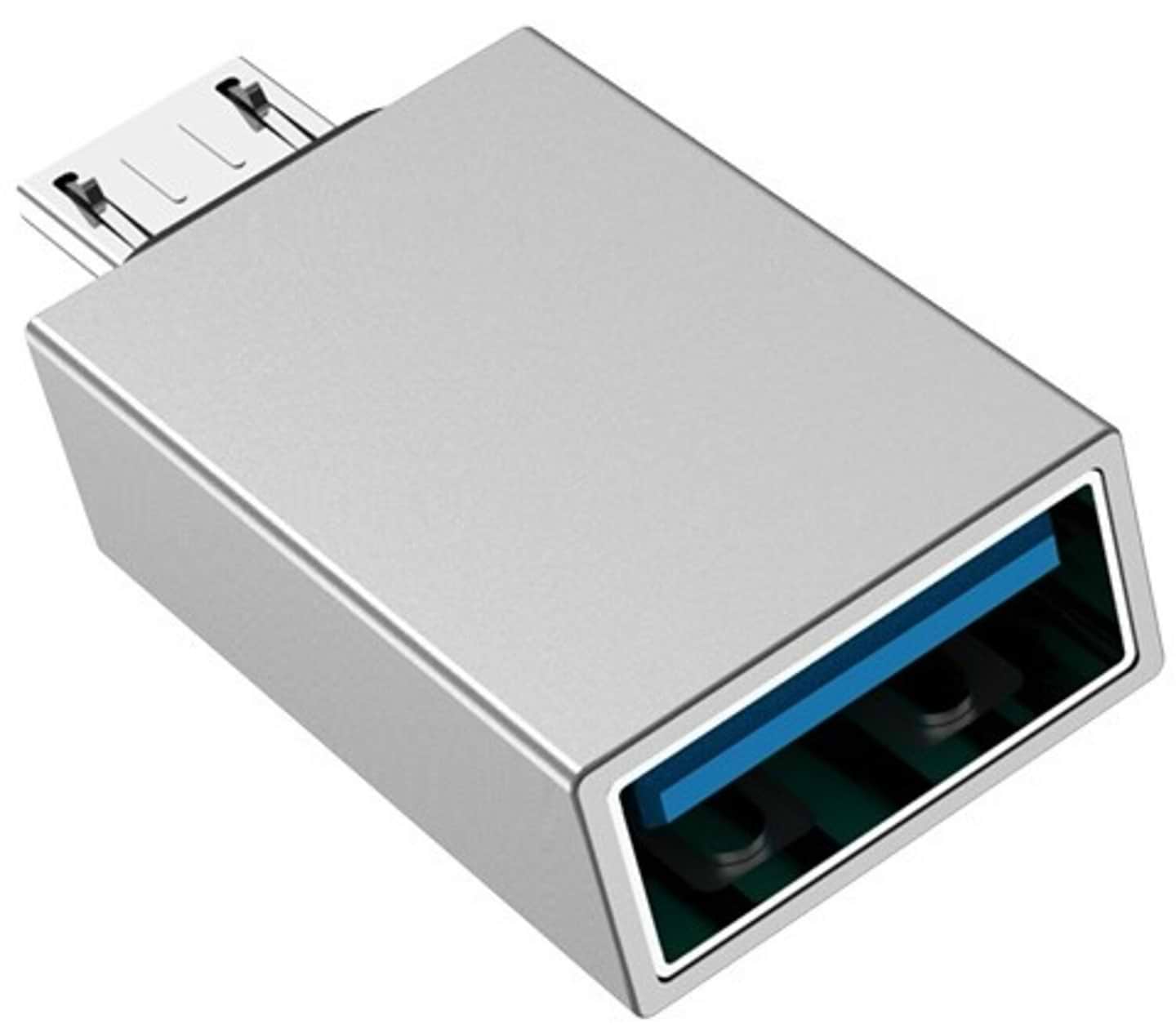 Перехідник BOROFONE BV2 adapter USB-A to Micro-USB, converter, OTG support, USB 3.0 (6957531090311) - Фото 1