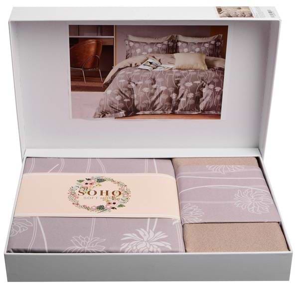 Фото - Комплект постельного белья SOHO Lounge 200х230 Allore Cappuccino (A130135)