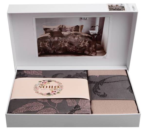 Фото - Комплект постельного белья SOHO Lounge 200х230 Damask Brown (A130136)