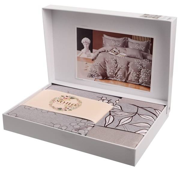 Фото - Комплект постільної білизни SOHO Lounge 200х230 Colani Silver (A130153)