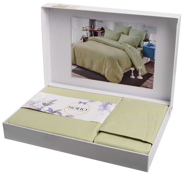 Фото - Комплект постільної білизни SOHO Lounge 200х230 One Olive (A130194)