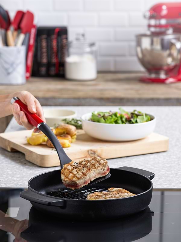 Фото - Сковорода гриль KitchenAid Matte Oven-to-table 26 см (CC004600-001)