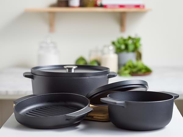 Фото - Сковорода гриль KitchenAid Matte Oven-to-table 26 см (CC004600-001)