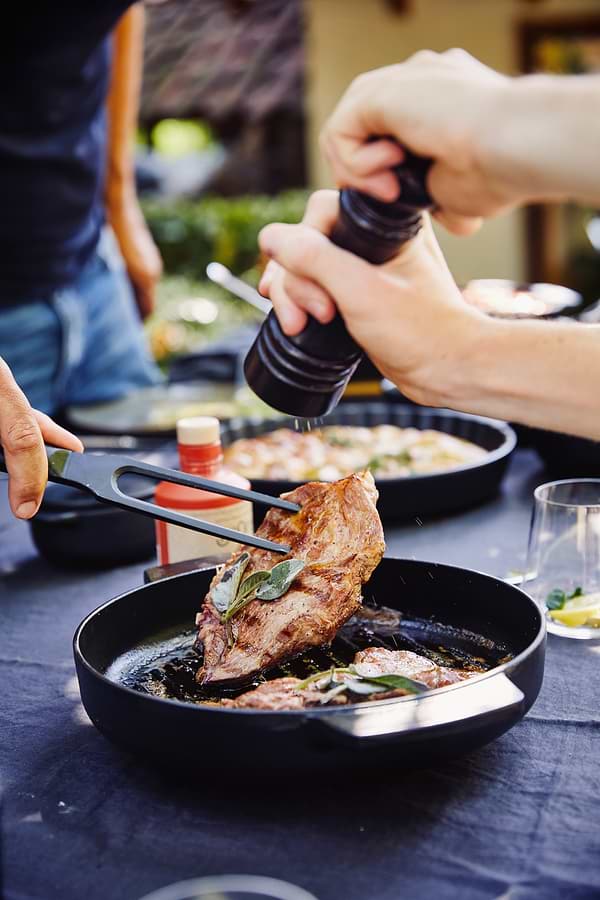 Фото - Сковорода гриль KitchenAid Matte Oven-to-table 26 см (CC004600-001)