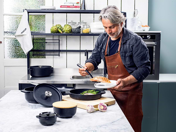 Фото - Сковорода гриль KitchenAid Matte Oven-to-table 26 см (CC004600-001)