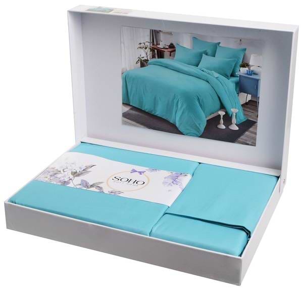 Фото - Комплект постільної білизни SOHO Lounge 200х230 One Turquoise (A130199)