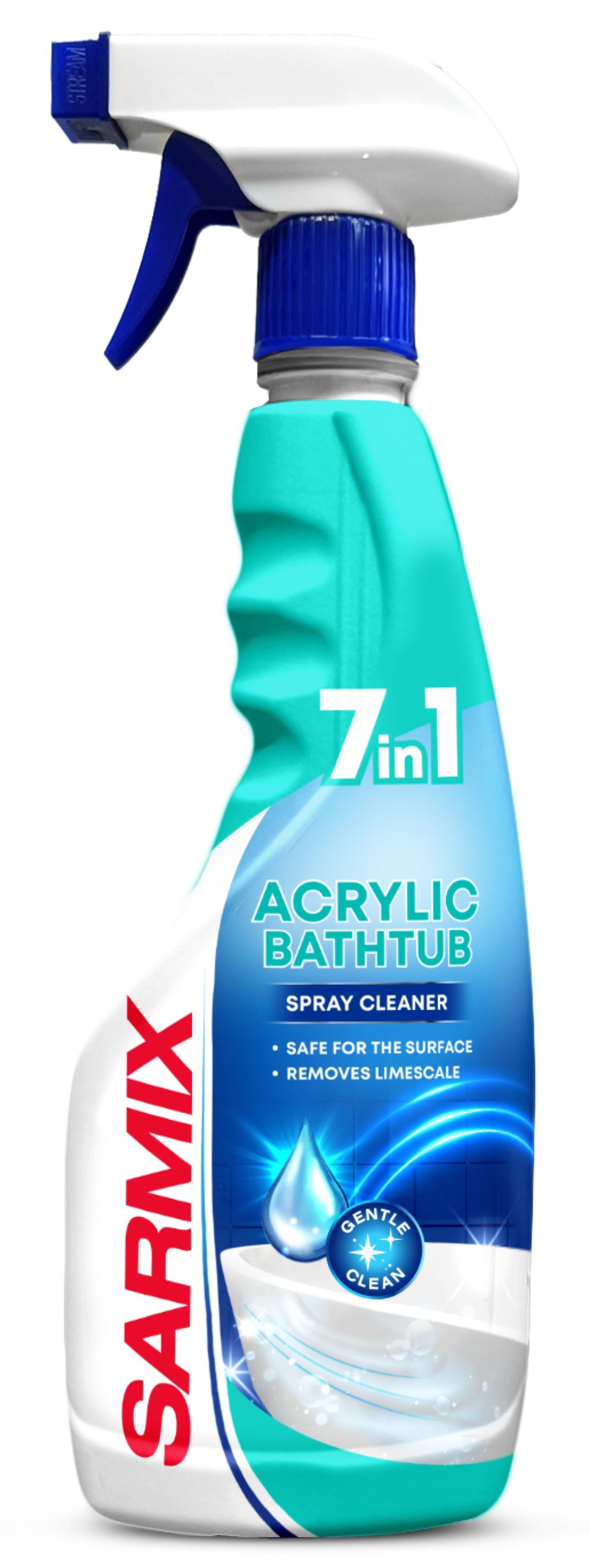 Средство для мытья в ванной комнате SARMIX с тригером 500 мл - Фото 1