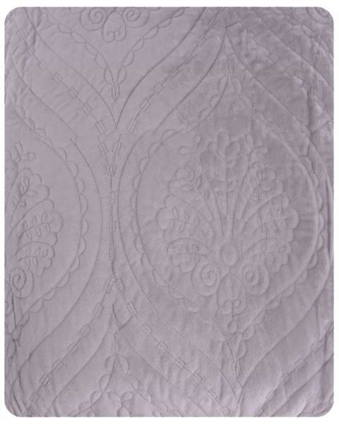 Фото - Покривало двоспальне SOHO 220х240 см VELVET Vip Venzel Gray (A120123)