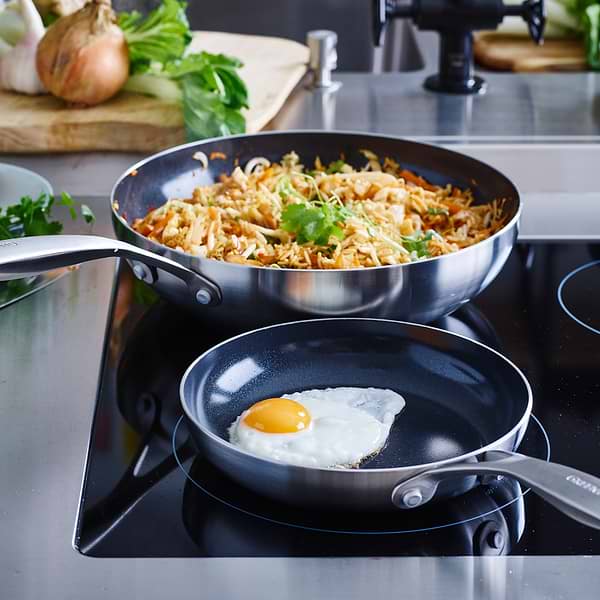 Фото - Сковорода універсальна GreenPan Geneva 28 см (CC004780-001)