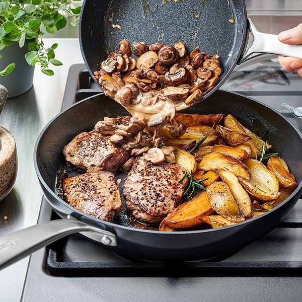 Фото - Набір сковорідок Green Pan Copenhagen 20+28 см (CC002745-001)