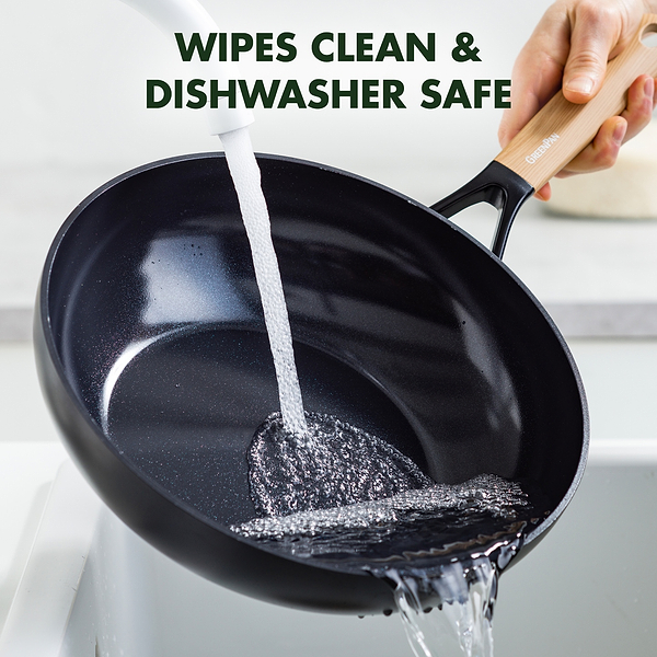 Фото - Сковорода ВОК Green Pan Eco Smartshape 28 см (CC006448-001)