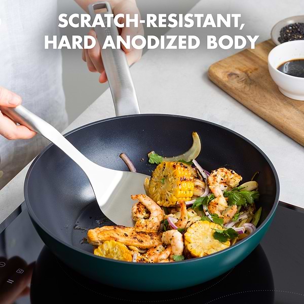 Фото - Сковорода ВОК Green Pan Evolution 28 см (CC006392-001)