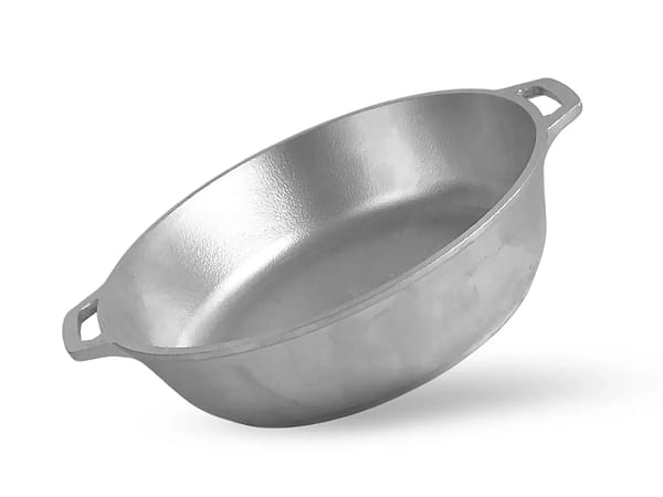 Фото - Сковорода универсальная Brizoll 5-2460-4 Monolith 240х60 мм, с алюминиевой крышкой