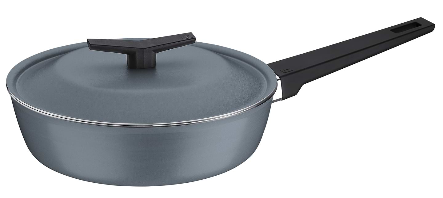 Сковорода універсальна Tramontina SPEZIA 24 см Blue (28374/124) - Фото 1