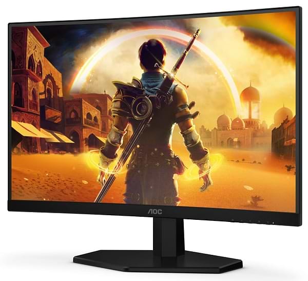 Фото - Монитор игровой AOC C24G42E Black/Red