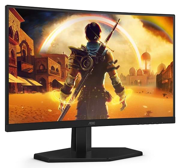 Фото - Монитор игровой AOC C24G42E Black/Red