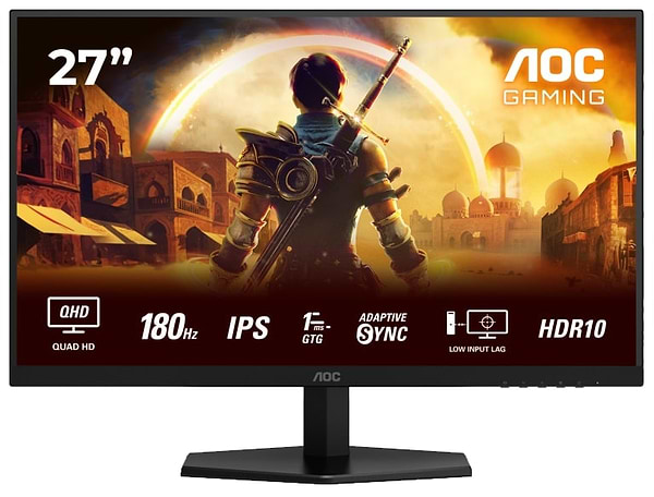 Фото - Монитор игровой AOC Q27G42XE Black/Red