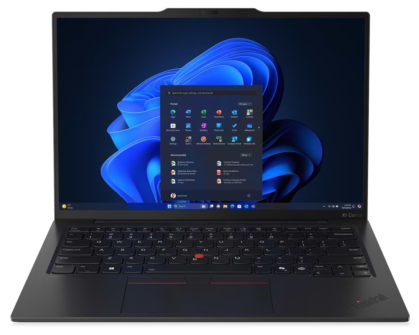Ноутбук Lenovo ThinkPad X1 Carbon Gen 13 (21NTS1G900) Black - Фото 1