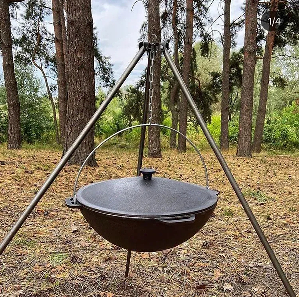 Фото - Котел Brizoll KA12-1 Азия 12 л, азиатский с крышкой