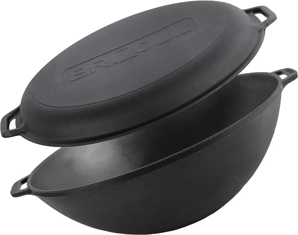 Фото - Котел Brizoll W36-2 WOK 8 л, с крышкой-сковородкой