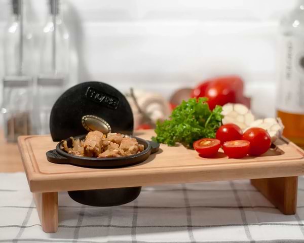 Фото - Кастрюля Brizoll H03-D HoReCa 0,3 л, с подставкой
