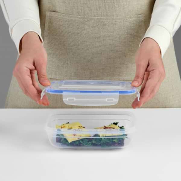 Фото - Емкость для хранения Dunya 30114-DN-transparent 2300мл 230x170x106 мм