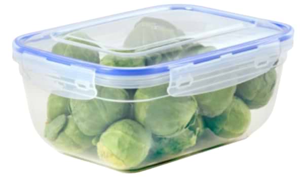 Фото - Емкость для хранения Dunya 30114-DN-transparent 2300мл 230x170x106 мм