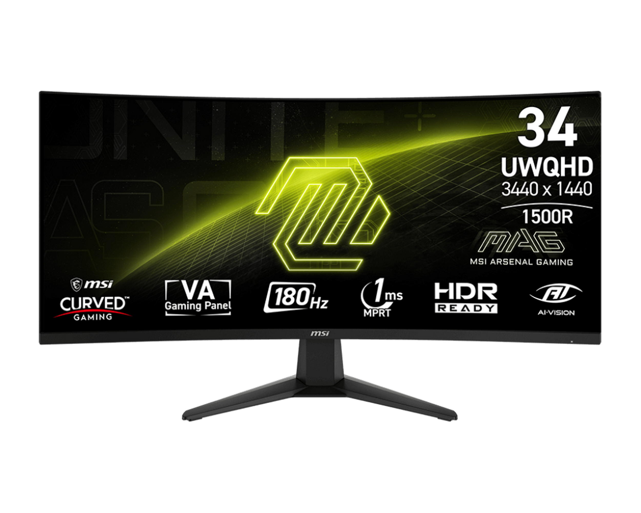 Монитор игровой MSI MAG 346CQ - Фото 1