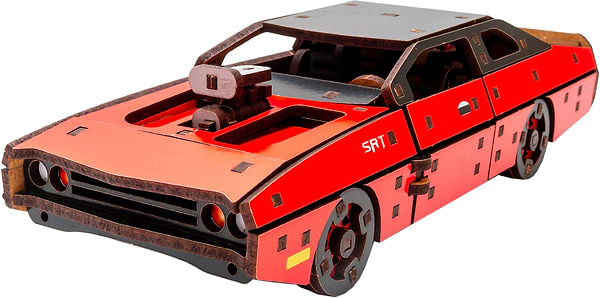 Фото - 3D пазли PuzzleOk "Fast Furous" 125 дет., червоний колір (Puz-62520)