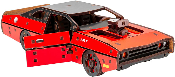 Фото - 3D пазли PuzzleOk "Fast Furous" 125 дет., червоний колір (Puz-62520)