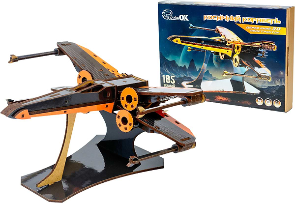 Фото - 3D пазли PuzzleOk "Космічний корабель" (Puz-00922)