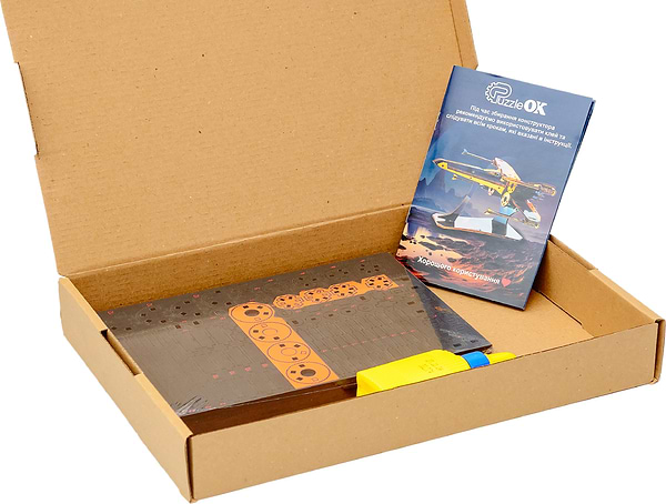 Фото - 3D пазли PuzzleOk "Космічний корабель" (Puz-00922)