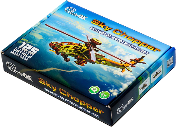 Фото - 3D пазли PuzzleOk Sky Chopper (Puz-00954)
