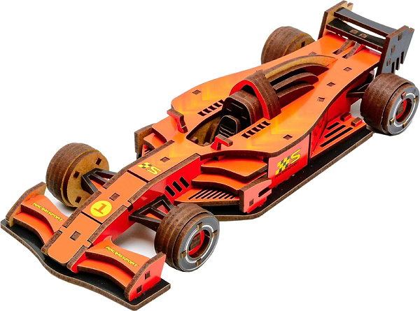 Фото - 3D пазли PuzzleOk "Болід" (Puz-00950)