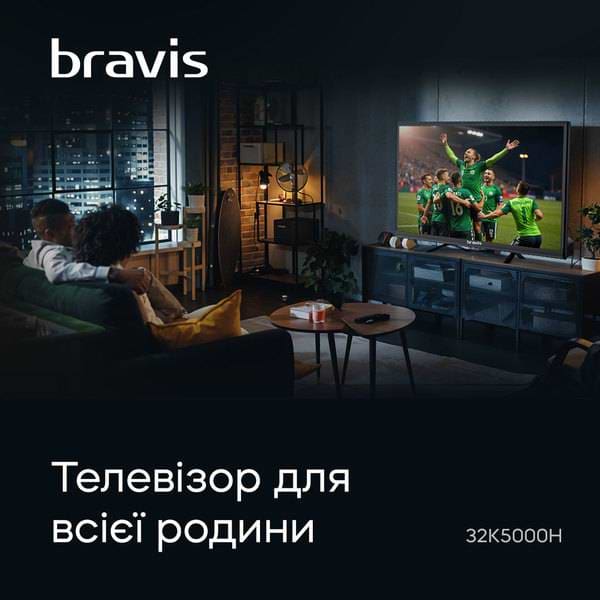 Фото - Телевізор Bravis 32K5000H