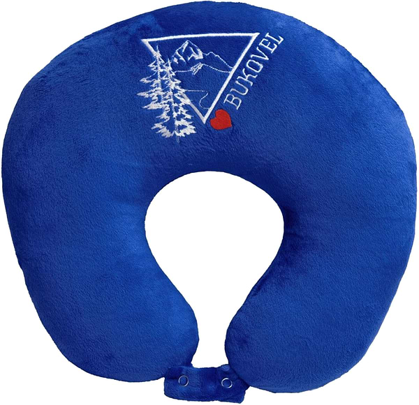 Фото - Подушка дорожная Tigres I love Bukovel (ПД-0481)