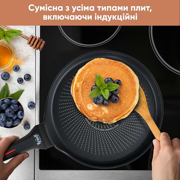 Фото - Уцінка - Сковорода для млинців Krauff 25-45-136 Smart Fry 24 см