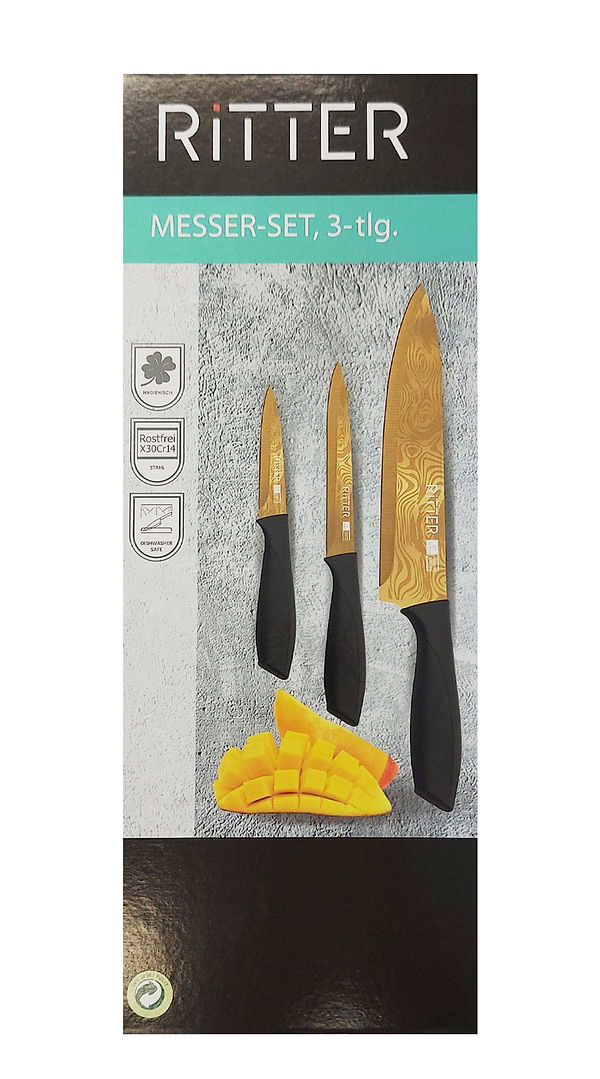 Фото - Набор ножей Ritter 29-305-151 3 пр.