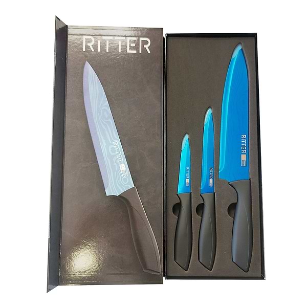 Фото - Набір ножів Ritter 29-305-152 3 пр.