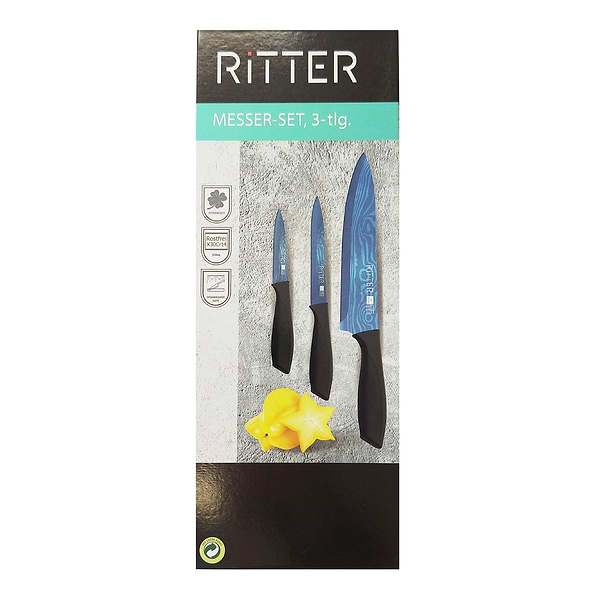 Фото - Набір ножів Ritter 29-305-152 3 пр.