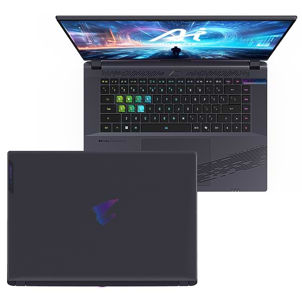 Фото - Ноутбук ігровий Gigabyte Aorus 16X 9SG 2024 (AORUS 16X 9SG-43UAC64SD) Midnight Gray