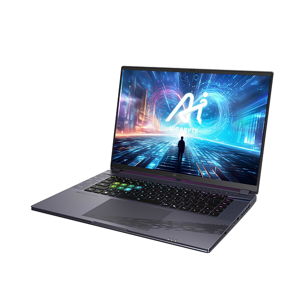 Фото - Ноутбук ігровий Gigabyte Aorus 16X 9SG 2024 (AORUS 16X 9SG-43UAC64SD) Midnight Gray